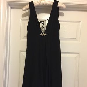 Betsy & Adam Formal Black Dress
